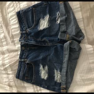 PacSun high waisted shorts